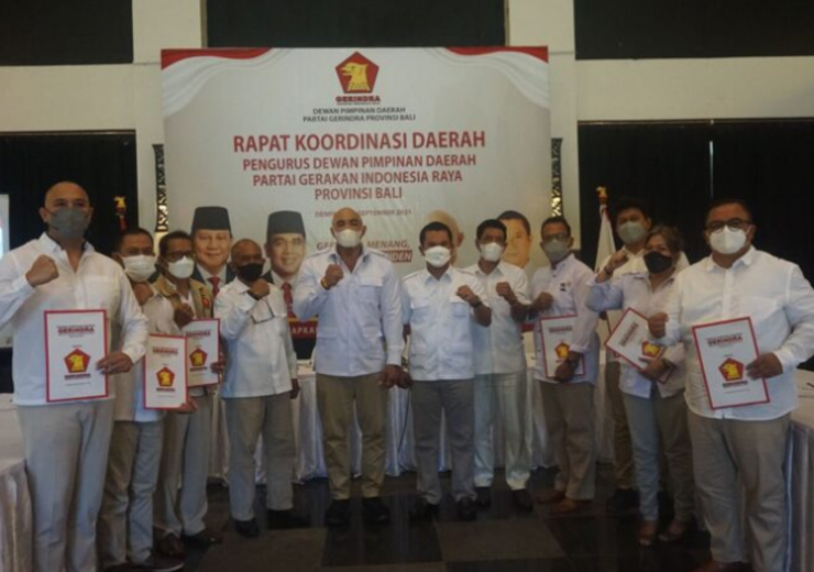 DPD Partai Gerindra Bali Gelar Rapat Koordinasi